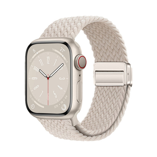Watch 10 46mm Zore KRD-134 Örgü Tasarımlı Hasır Kordon Strap Kayış