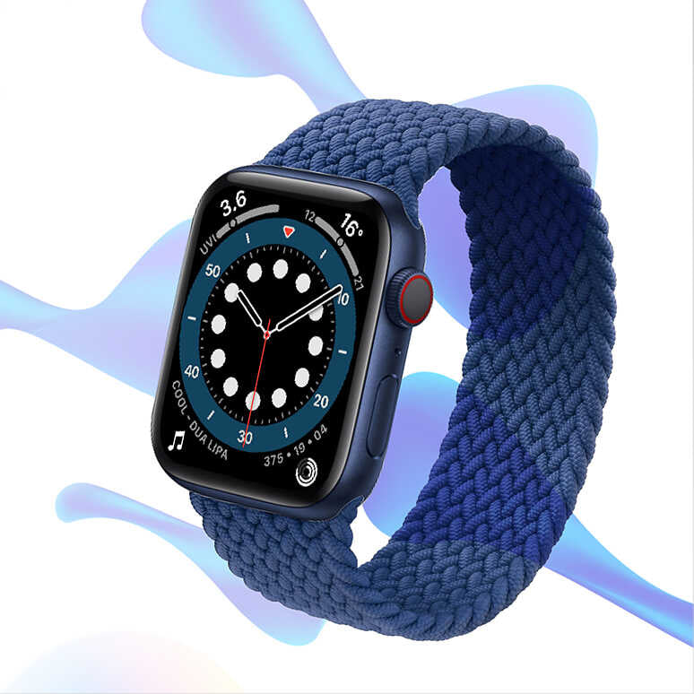 Apple Watch 38mm KRD-32 Medium Kordon Turuncu