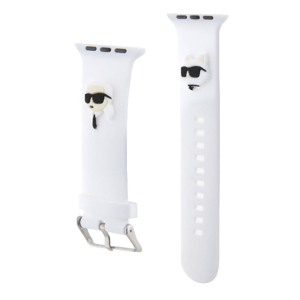 Watch 38mm Karl Lagerfeld Orjinal Lisanslı İkonik Karl & Choupette Logolu Silikon Kordon