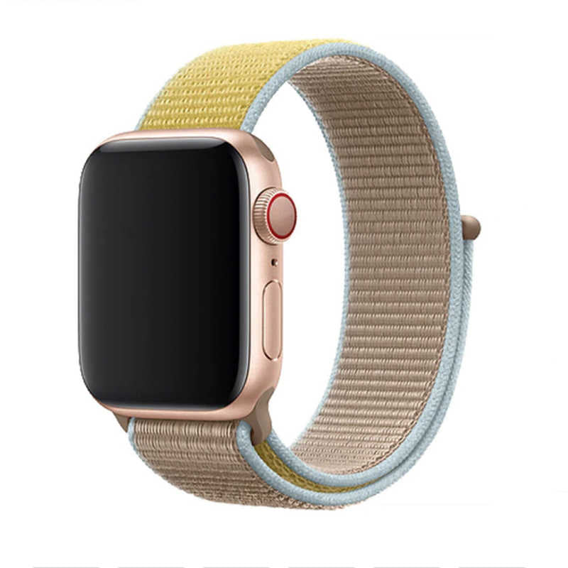 Apple Watch 38mm KRD-03 Hasır Kordon