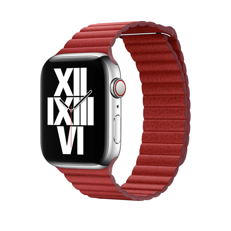 Apple Watch 38mm KRD-09 Deri Lop Kordon