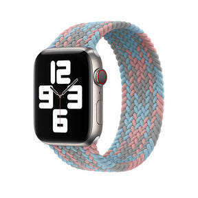 Apple Watch 38mm Wiwu Braided Solo Loop Contrast Color Small Kordon