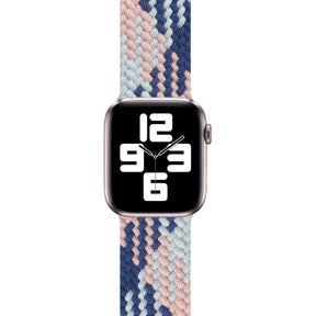 Apple Watch 38mm Wiwu Braided Solo Loop Contrast Color Large Kordon