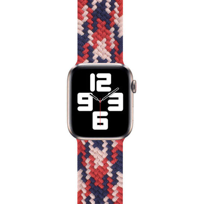 Apple Watch 38mm Wiwu Braided Solo Loop Contrast Color Medium Kordon NO2