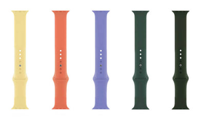 Apple Watch 38mm Wiwu Sport Band Silikon Kordon Sarı
