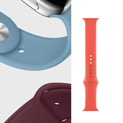 Apple Watch 38mm Wiwu Sport Band Silikon Kordon Sarı