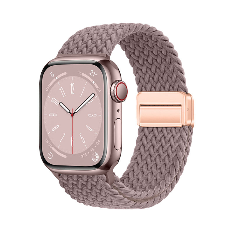 Watch 38mm Zore KRD-134 Örgü Tasarımlı Hasır Kordon Strap Kayış