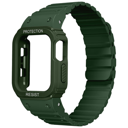 Watch 38mm Zore KRD-142 Airbag Tasarımlı Kasa Koruyuculu Silikon Kordon