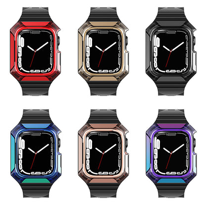 Watch 38mm Zore KRD-88 Sert PC Kasa Koruyuculu Silikon Kordon