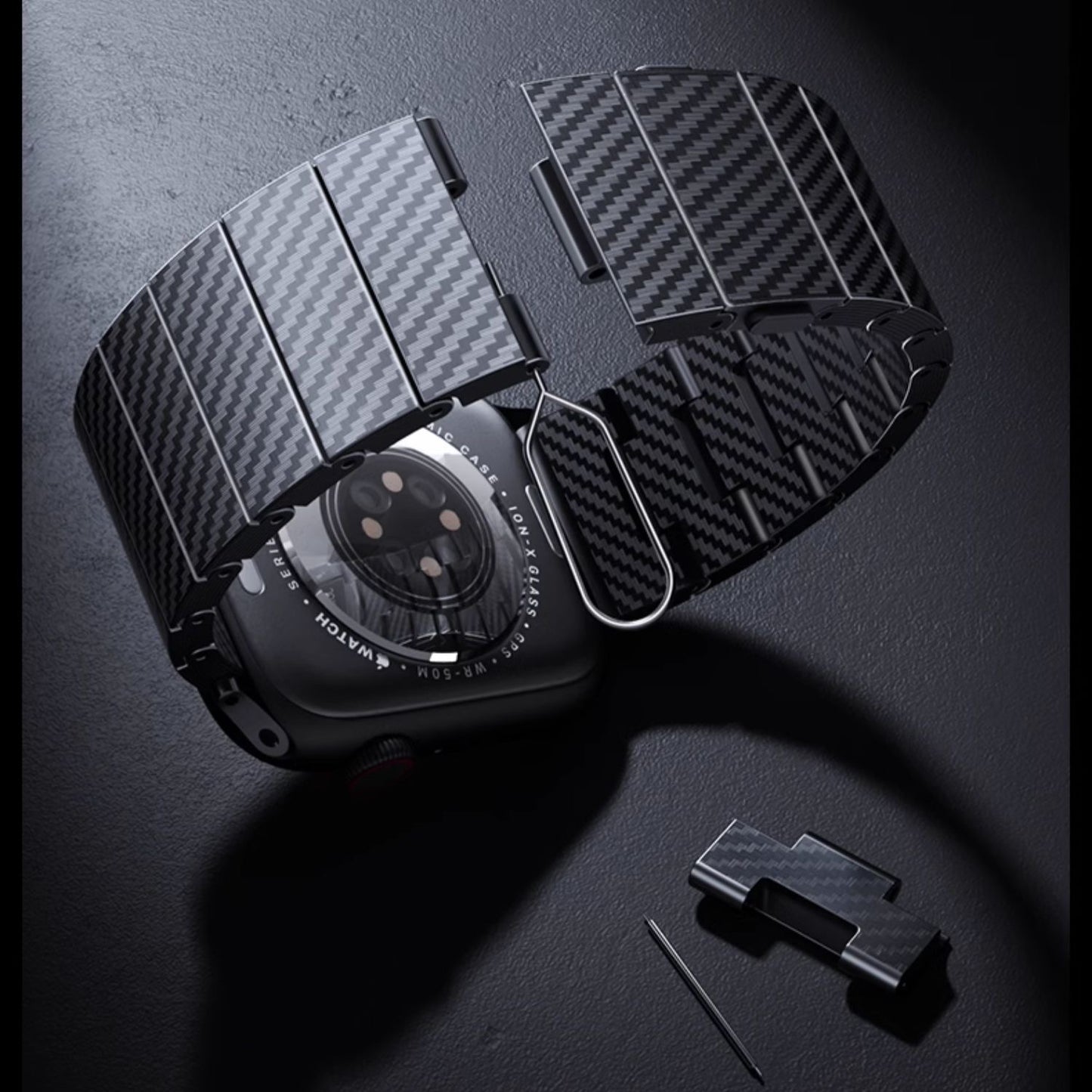 Watch 38mm Zore KRD-90 600D Karbon Fiber Kordon