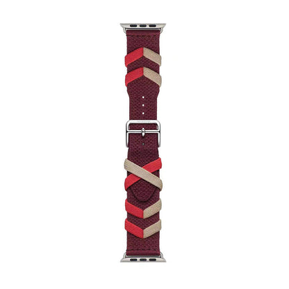 Watch 38mm Zore KRD-97 Sarmal Örgü Tasarımlı Kordon