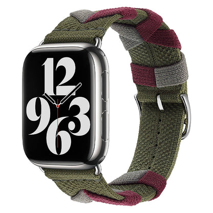 Watch 38mm Zore KRD-97 Sarmal Örgü Tasarımlı Kordon