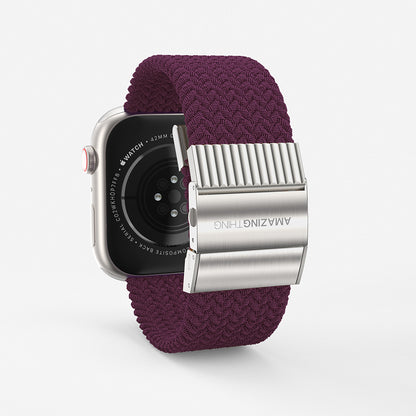 Watch 40mm Amazingthing Titan Weave Örgü Sport Kordon