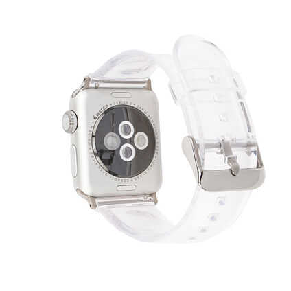 Watch 40mm KRD-13 Şeffaf Silikon Kordon