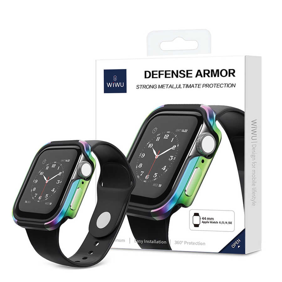 Apple Watch 40mm Wiwu Defense Watch Kapak Siyah