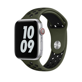 Apple Watch 40mm Wiwu Dual Color Sport Band Silikon Kordon