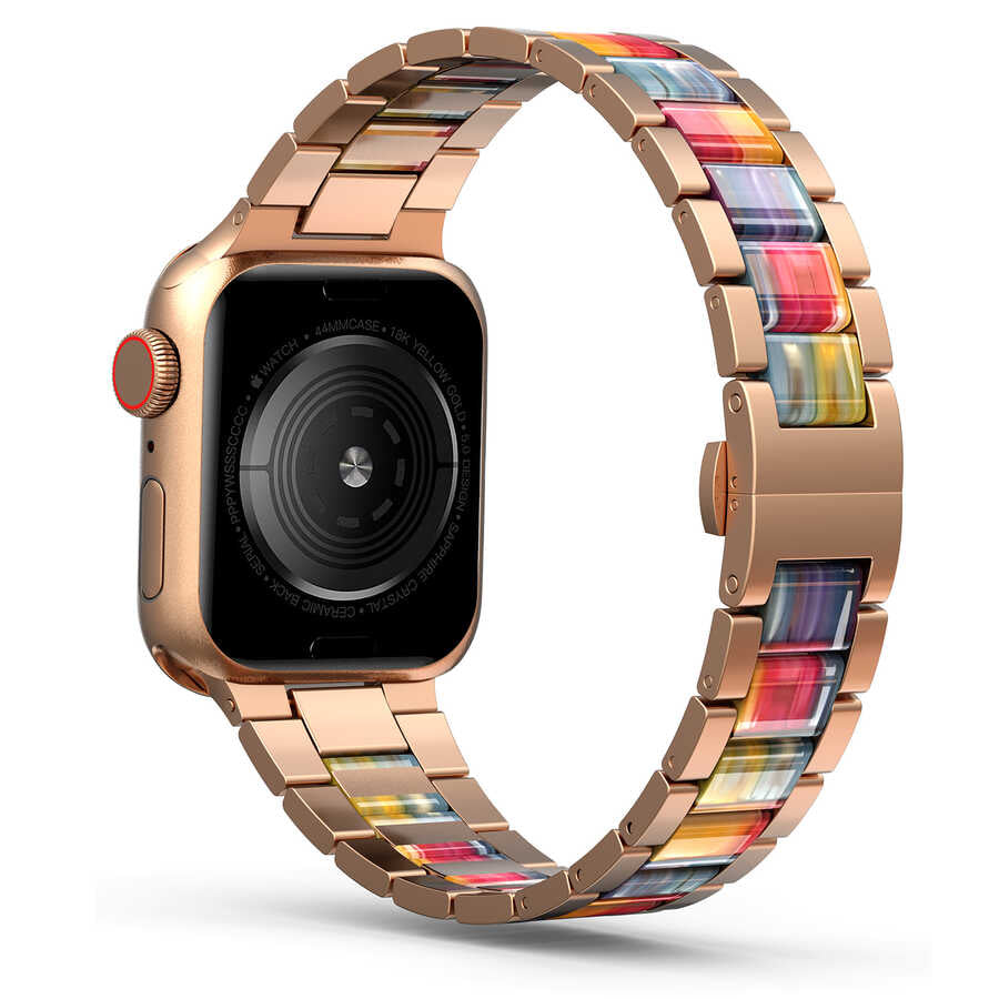 Apple Watch 40mm Wiwu Resin Steel Belt Metal Kordon