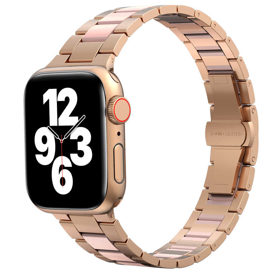 Apple Watch 40mm Wiwu Resin Steel Belt Metal Kordon