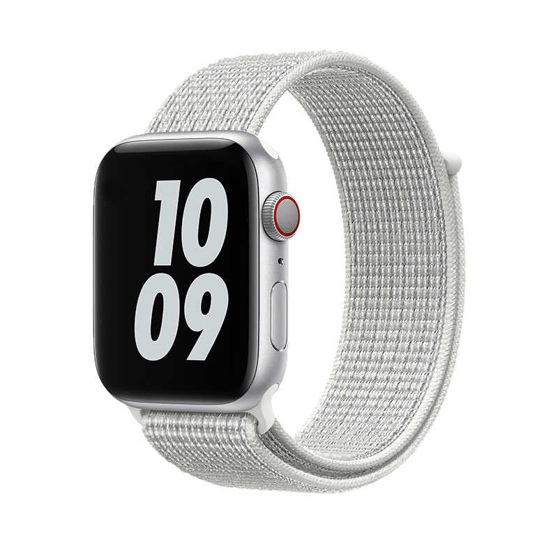 Apple Watch 40mm Wiwu Sport Loop Hasır Kordon Pembe