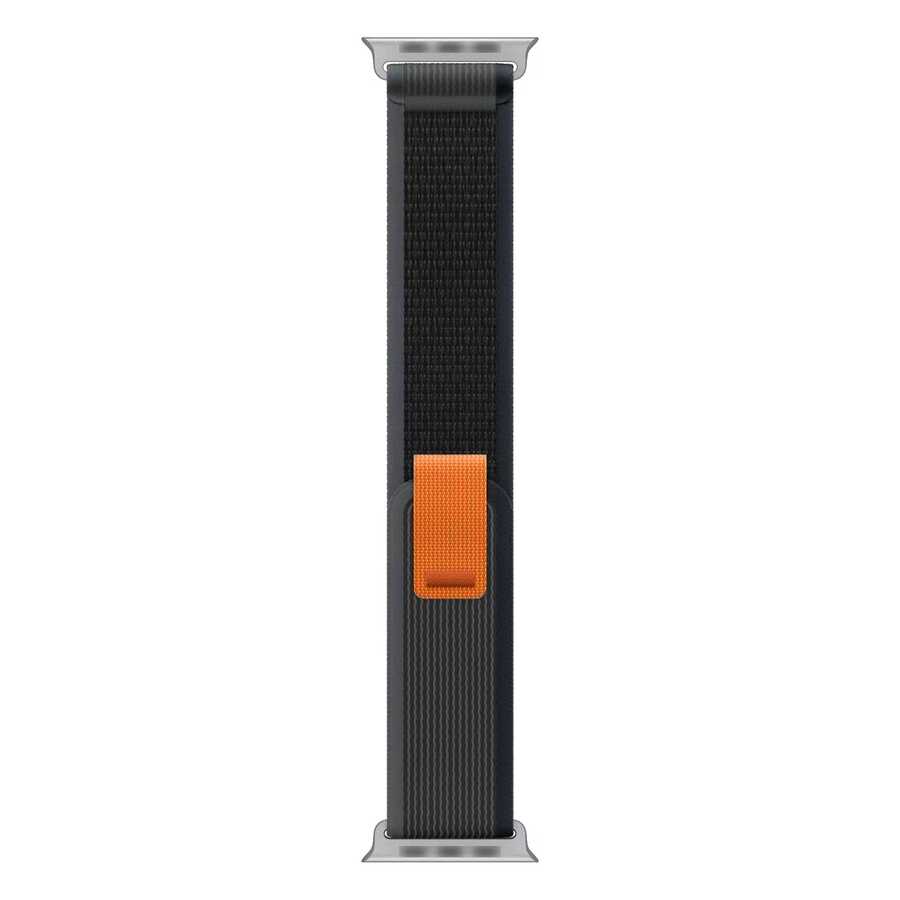 Apple Watch 40mm Wiwu Trail Loop Naylon Örgü İşlemeli Hasır Kordon Strap Kayış Beyaz-Sarı