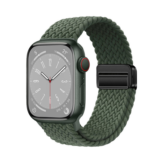 Watch 40mm Zore KRD-134 Örgü Tasarımlı Hasır Kordon Strap Kayış