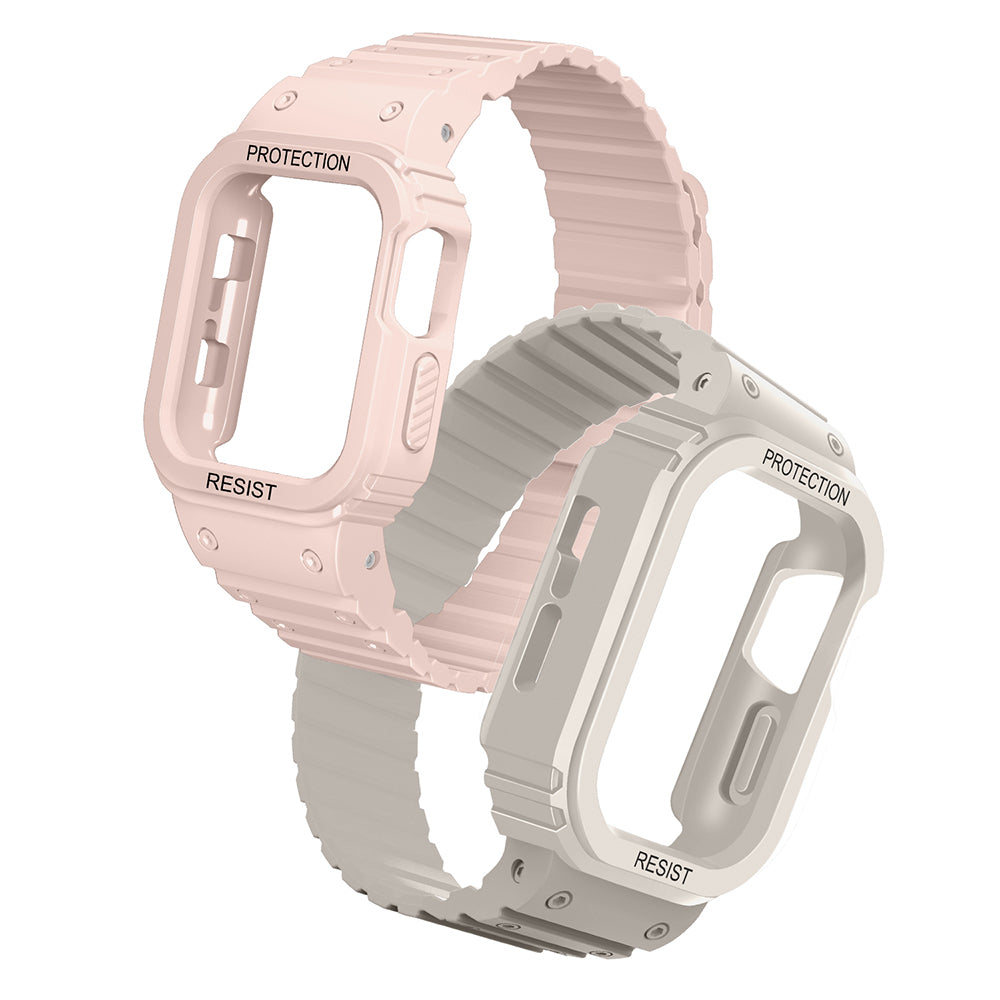 Watch 40mm Zore KRD-142 Airbag Tasarımlı Kasa Koruyuculu Silikon Kordon
