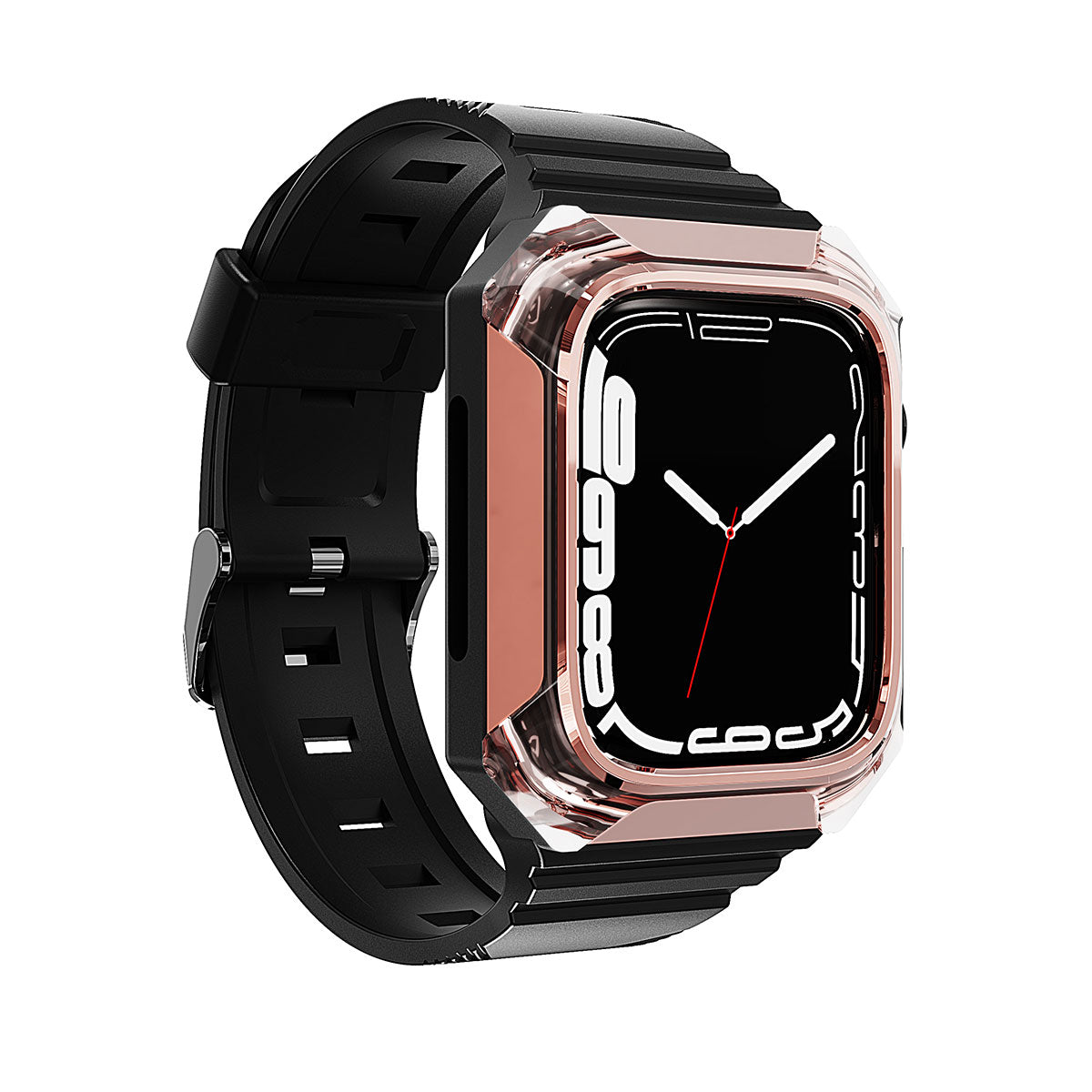 Watch 40mm Zore KRD-88 Sert PC Kasa Koruyuculu Silikon Kordon