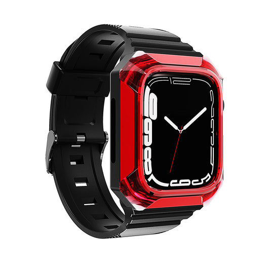 Watch 40mm Zore KRD-88 Sert PC Kasa Koruyuculu Silikon Kordon