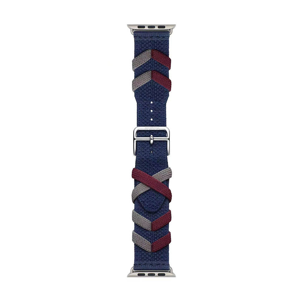 Watch 40mm Zore KRD-97 Sarmal Örgü Tasarımlı Kordon