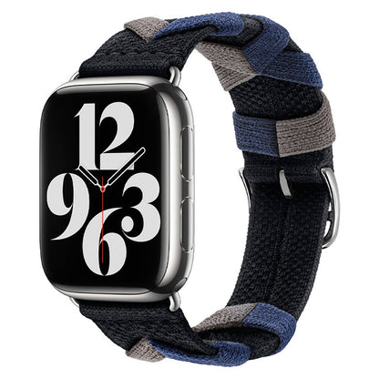 Watch 40mm Zore KRD-97 Sarmal Örgü Tasarımlı Kordon