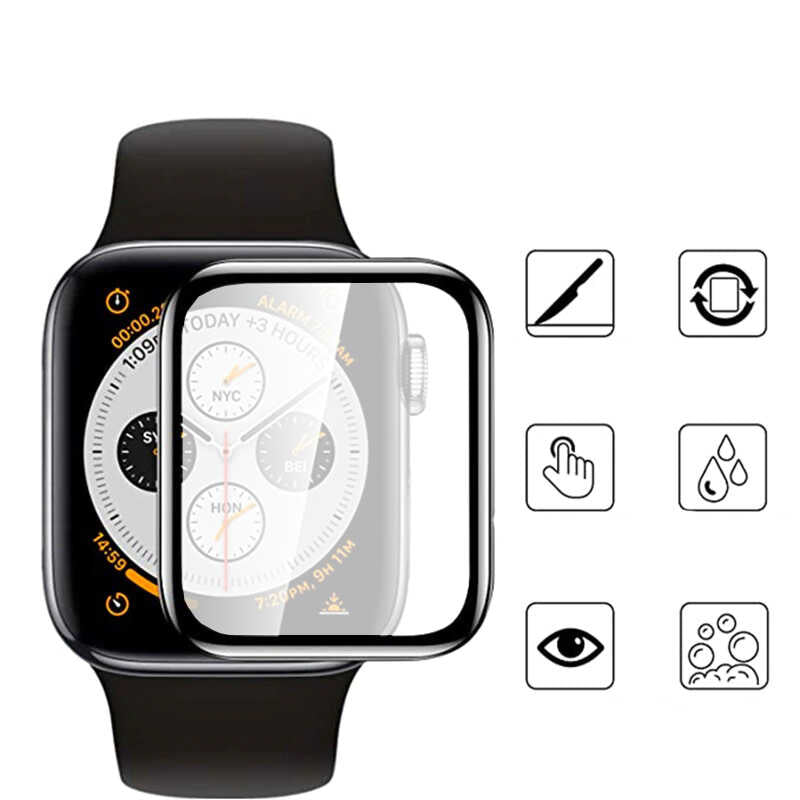 Apple Watch 40mm Zore Mat Eko PMMA Pet Saat Ekran Koruyucu