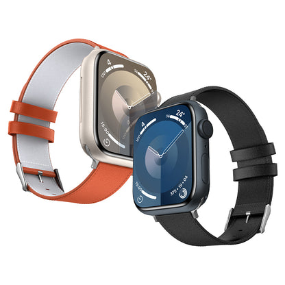 Watch 42mm Benks Vintage Genuine Leather Serisi Deri Kordon Strap Kayış