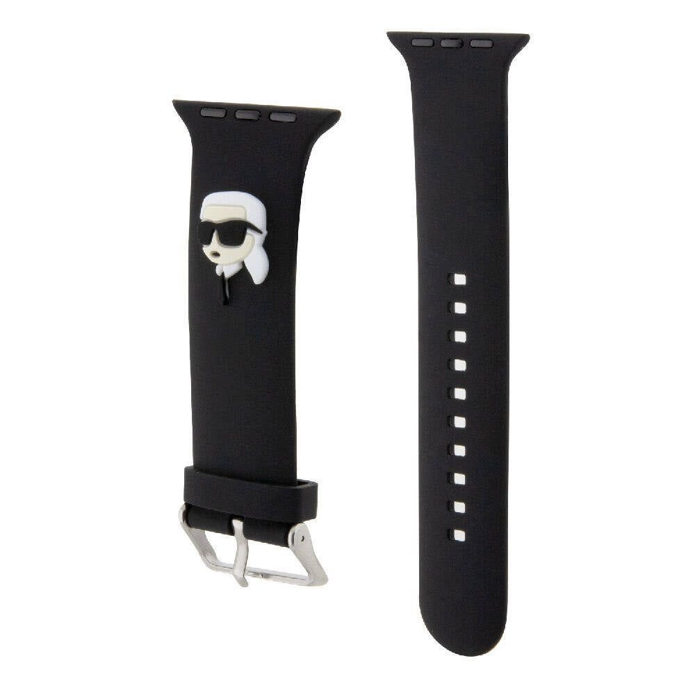 Watch 42mm Karl Lagerfeld Orjinal Lisanslı İkonik Karl Head Logolu Silikon Kordon