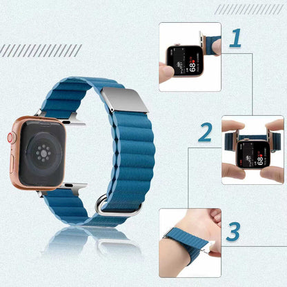 Watch 42mm KRD-78 PU Deri Kordon Strap Kayış