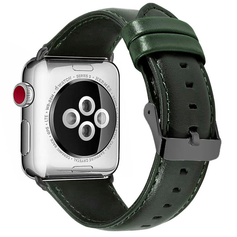 Apple Watch 42mm Luxury Leather Deri Kordon