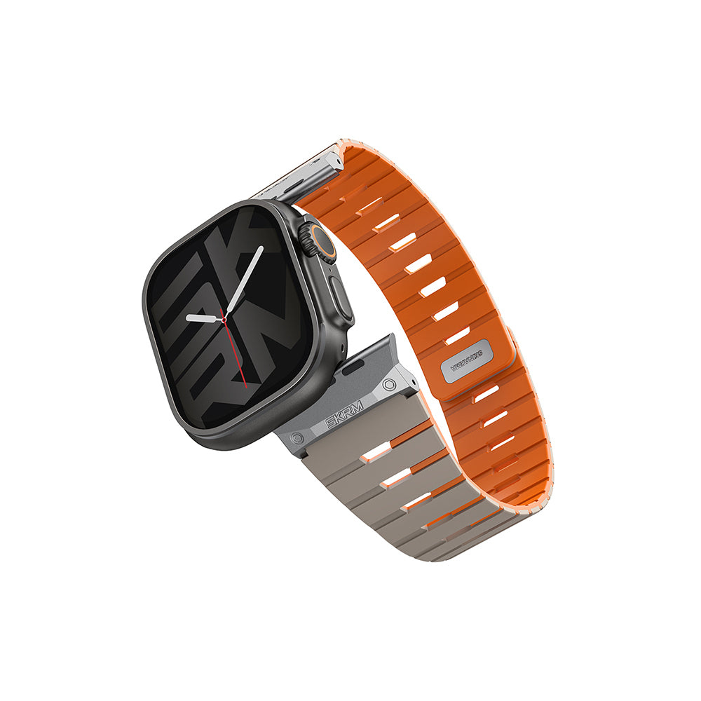 Watch 42mm Skinarma Gemini Serisi TPU Magnetik Silikon Kordon