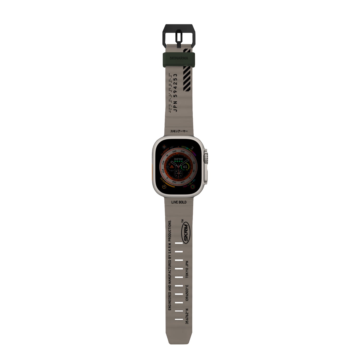 Watch 42mm SkinArma Shokku Silikon Kordon