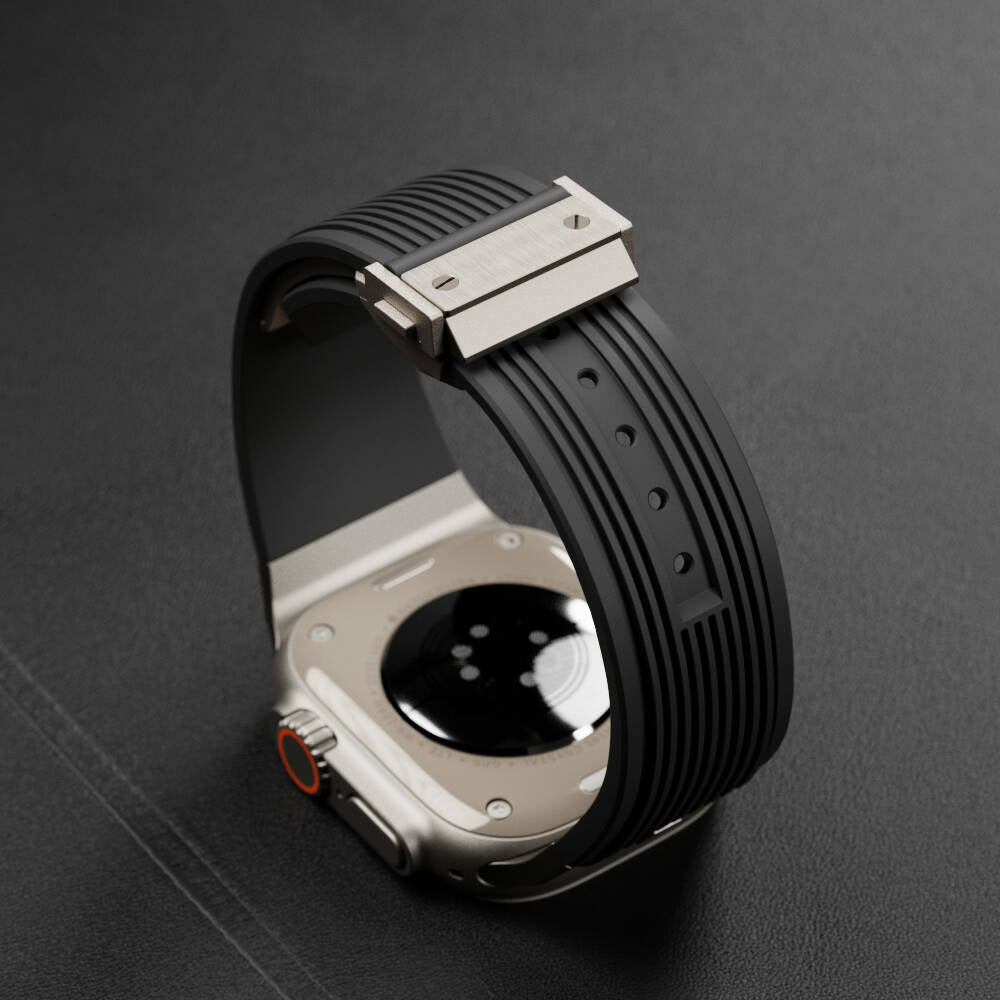 Watch 42mm Zore KRD-113 Spor Görünümlü Silikon Kordon