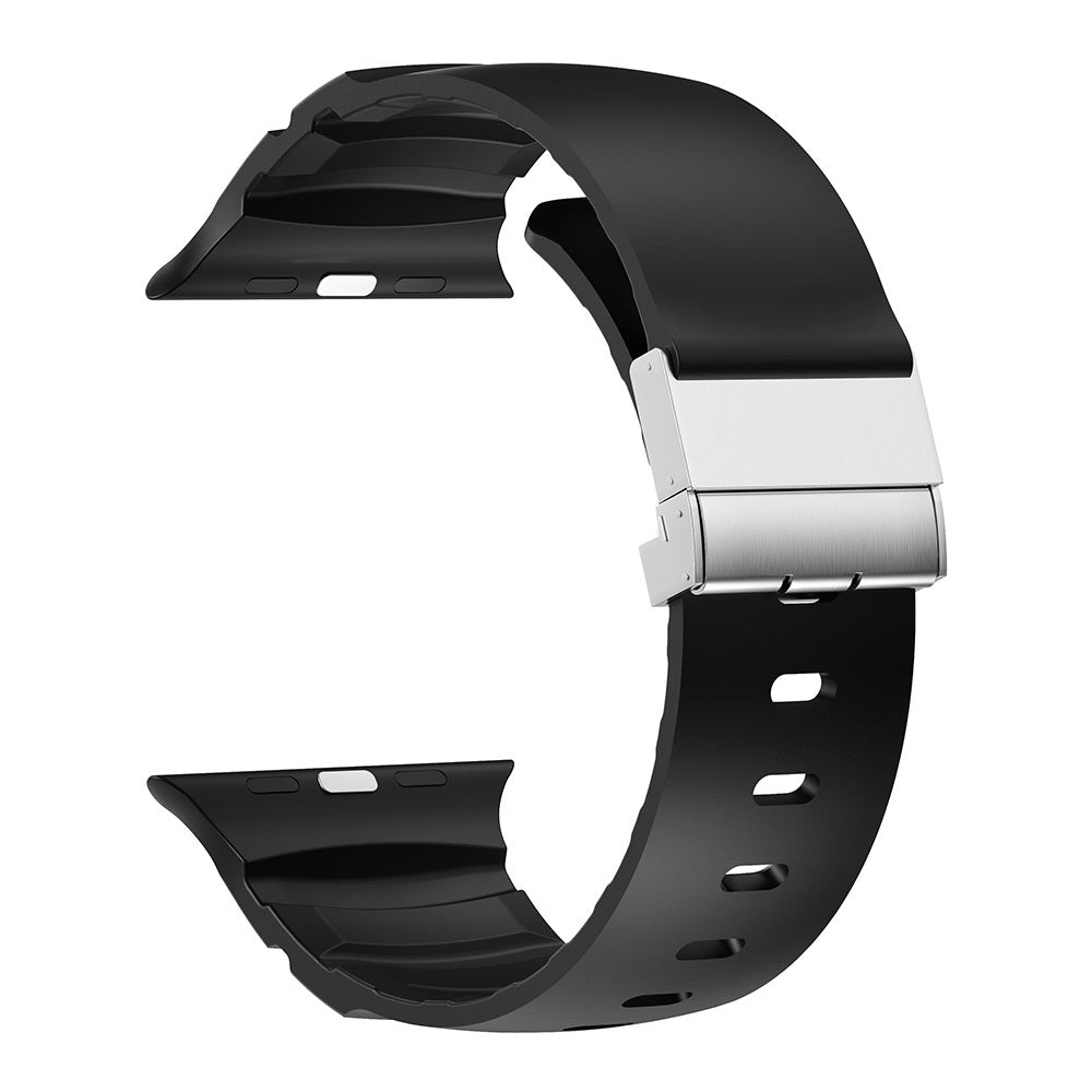 Watch 42mm Zore KRD-145 Metal Tokalı Silikon Kordon