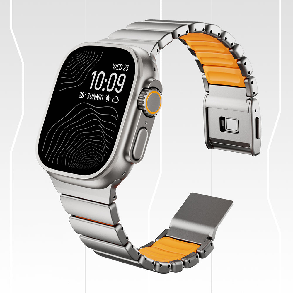Watch 42mm Zore KRD-149 Titanyum Silikon Kordon