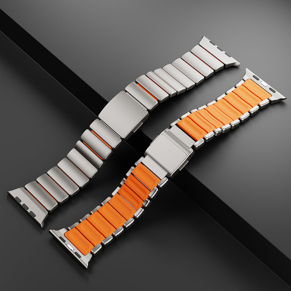 Watch 42mm Zore KRD-149 Titanyum Silikon Kordon