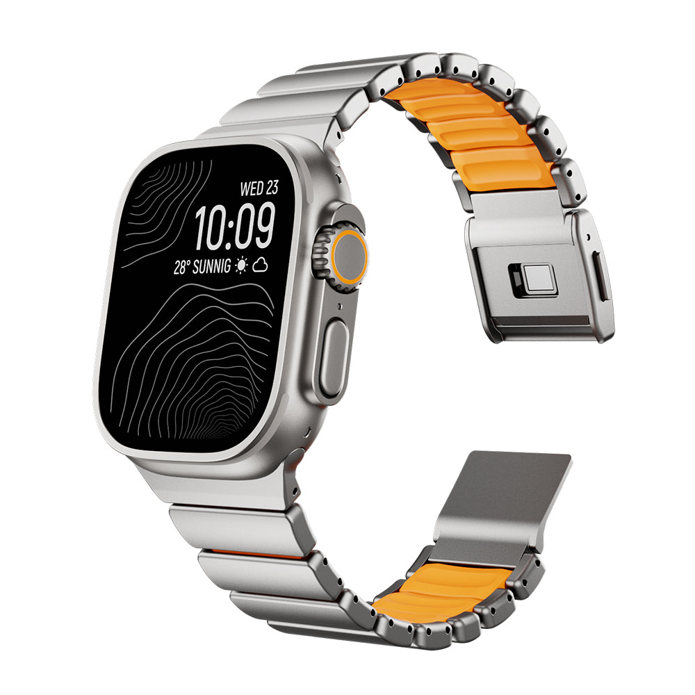 Watch 42mm Zore KRD-152 Titanyum Silikon Kordon
