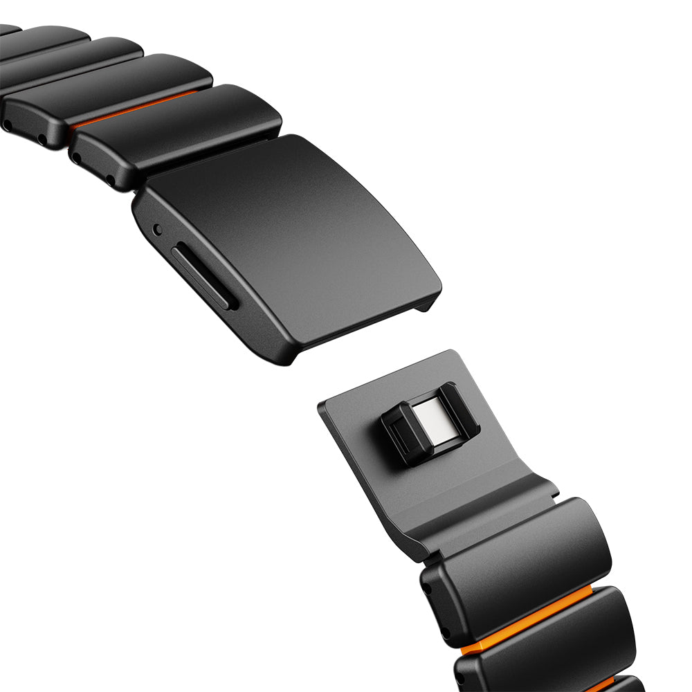 Watch 42mm Zore KRD-152 Titanyum Silikon Kordon