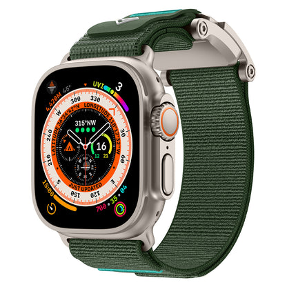 Apple Watch 42mm Zore KRD-154 Naylon Kumaş Hasır Örgülü Kordon