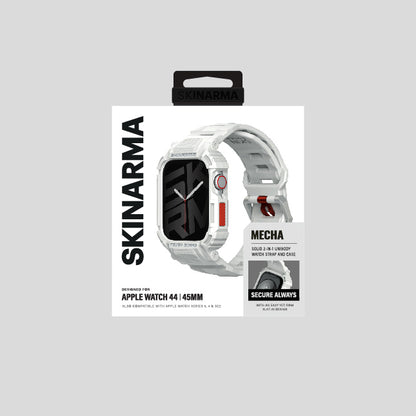 Watch 44 mm Skinarma Mecha 2in1 TPU Kasa Koruyucu + Silikon Kordon