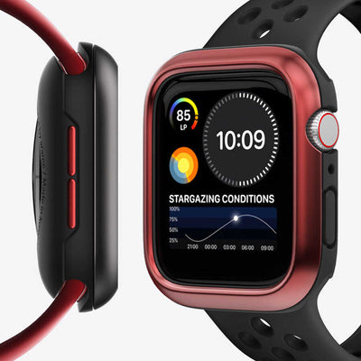 Apple Watch 44mm Araree Amy Akıllı Saat Koruyucu Kırmızı