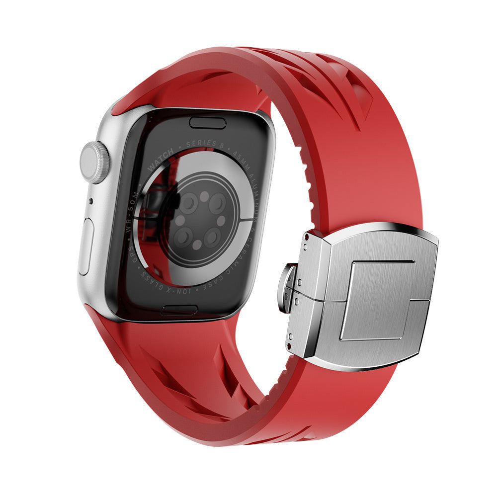 Watch 44mm KRD-127 Metal Tokalı Silikon Kordon