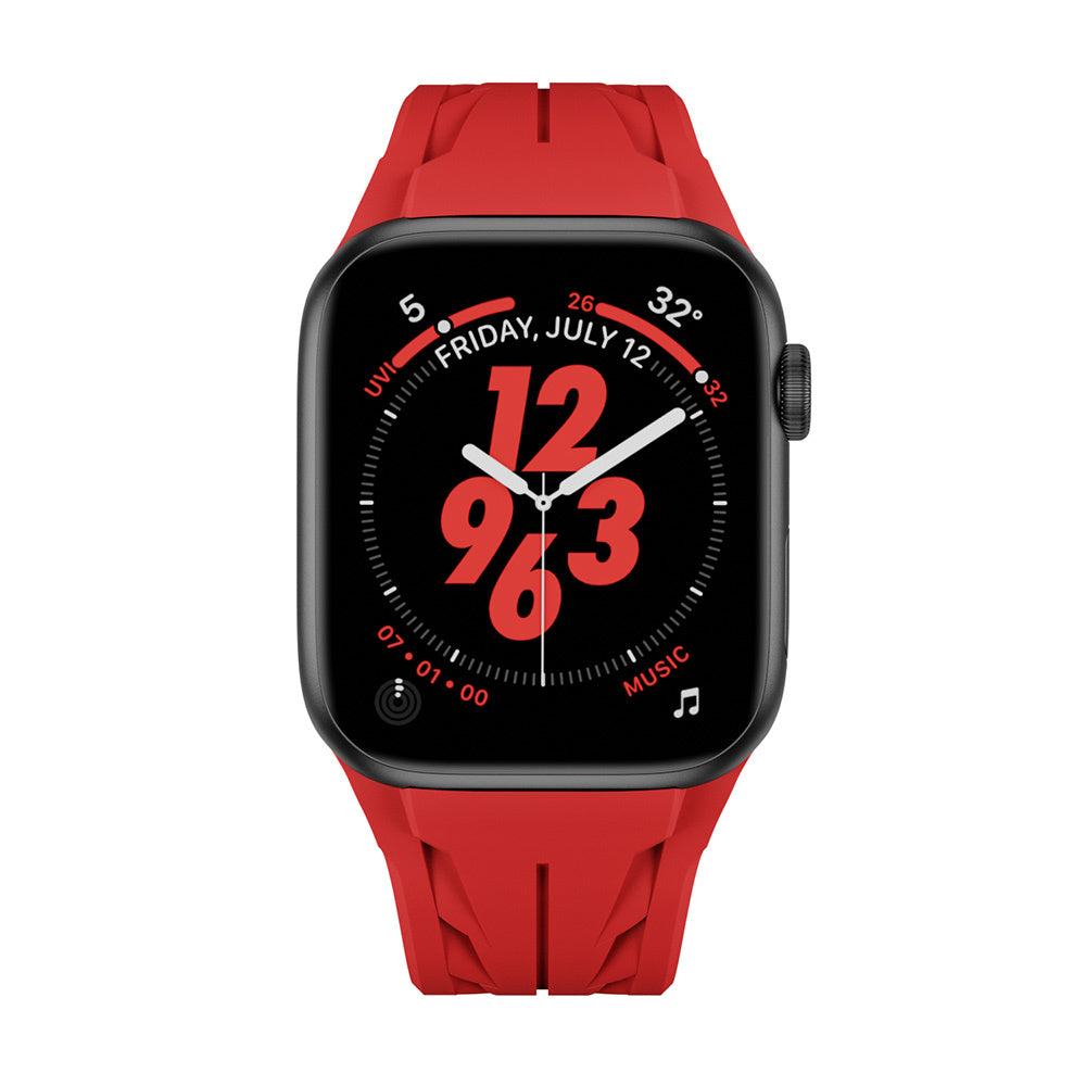 Watch 44mm KRD-127 Metal Tokalı Silikon Kordon