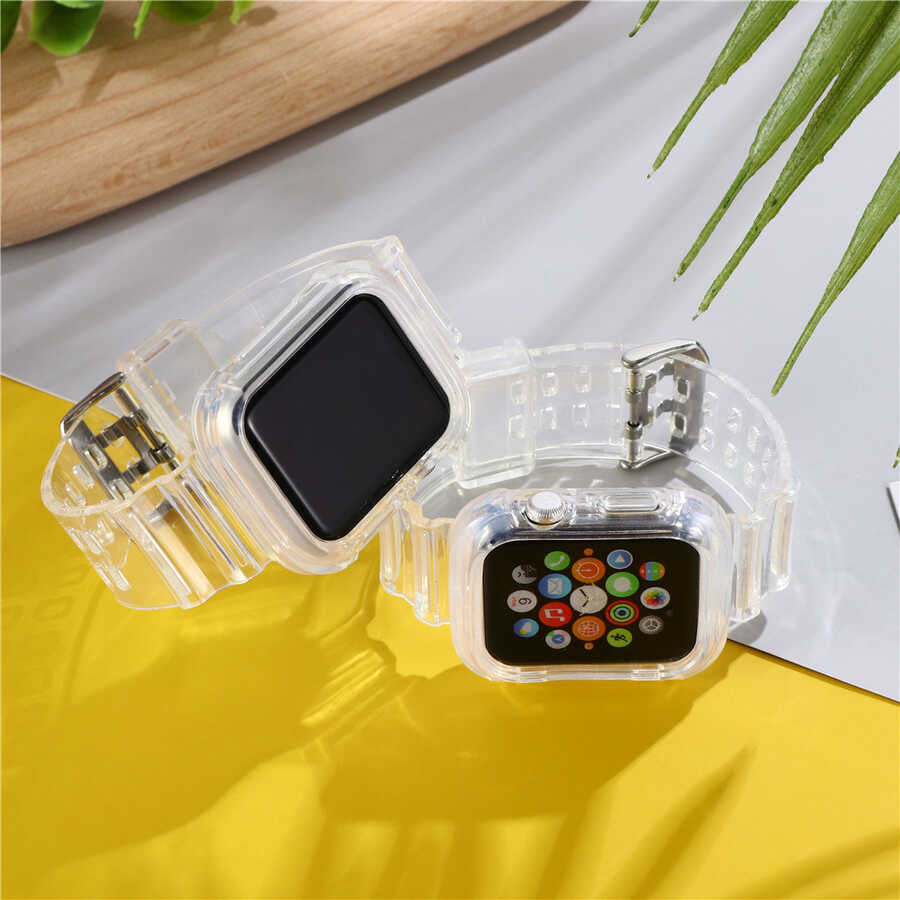 Apple Watch 44mm KRD-27 Silikon Kordon