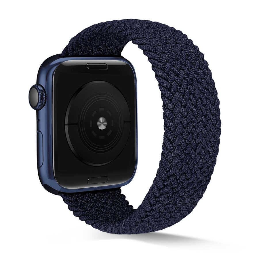 Apple Watch 44mm KRD-38 Medium Kordon Lacivert